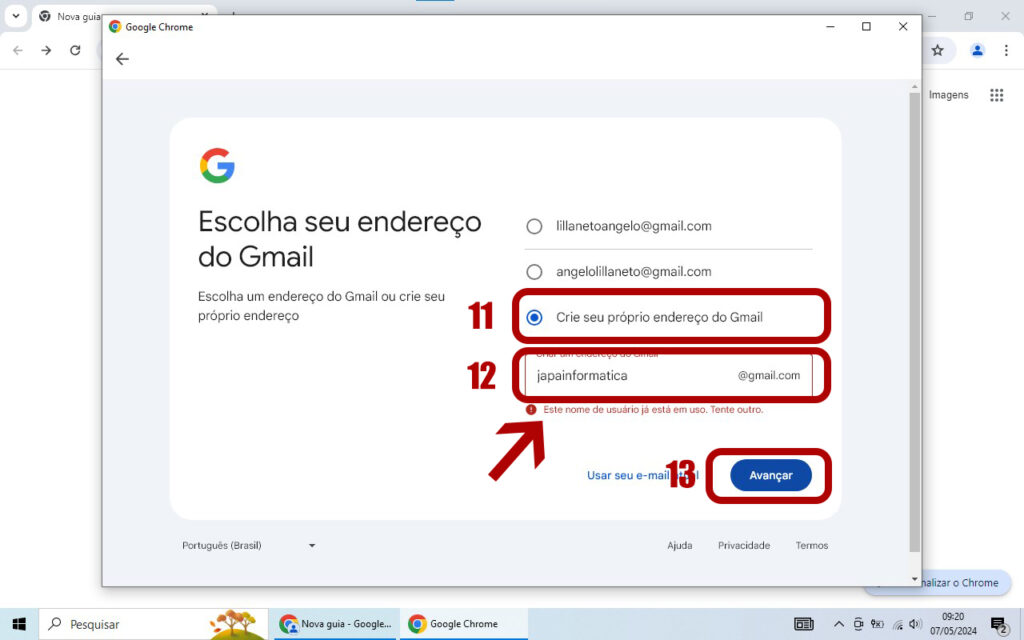 Conta Google